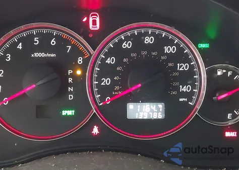 2008 Subaru Legacy 2.5I Limited from USA, damaged, VIN 4S3BL626887206853